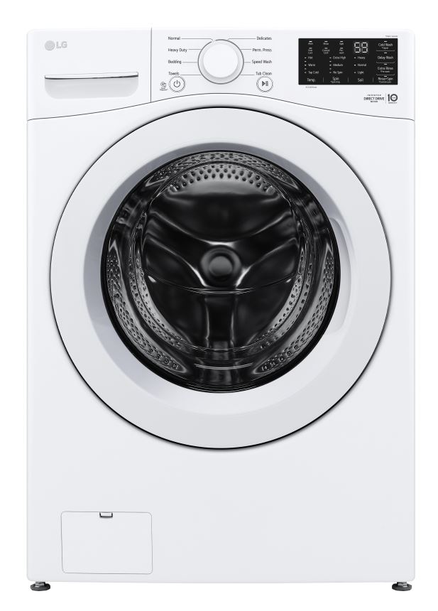5.0 cu. ft. Front Load Washer in White