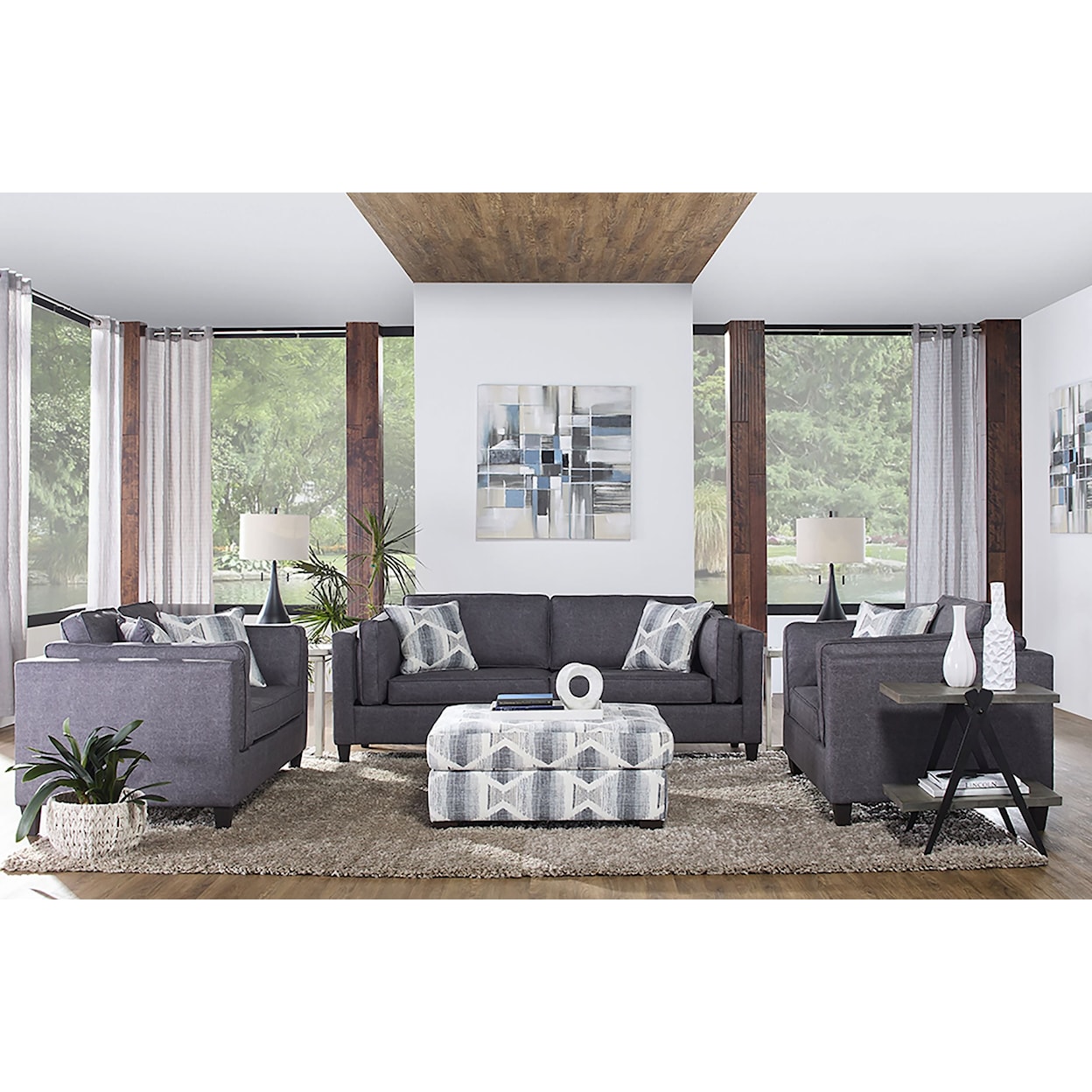 Hughes Furniture 21100 Sofa