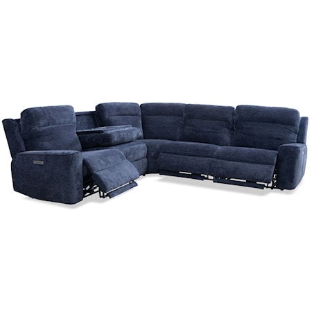 6-PC Power Reclining Sectional