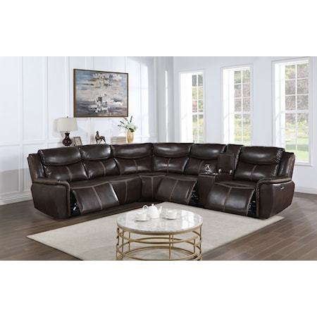 3-PC Power Reclining Sectional