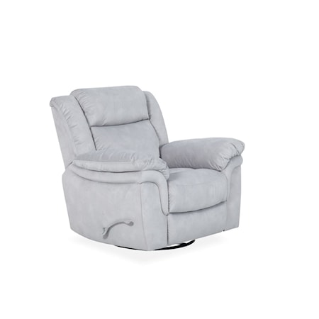 Swivel Glider Recliner- Fog