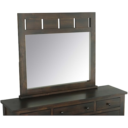 Transitional Dresser Mirror