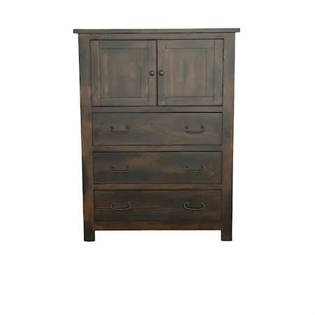 Transitional Bedroom Door Chest