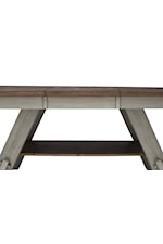 Carolina Chairs Ann Arbor Casual Dining Bench with Wooden Legs