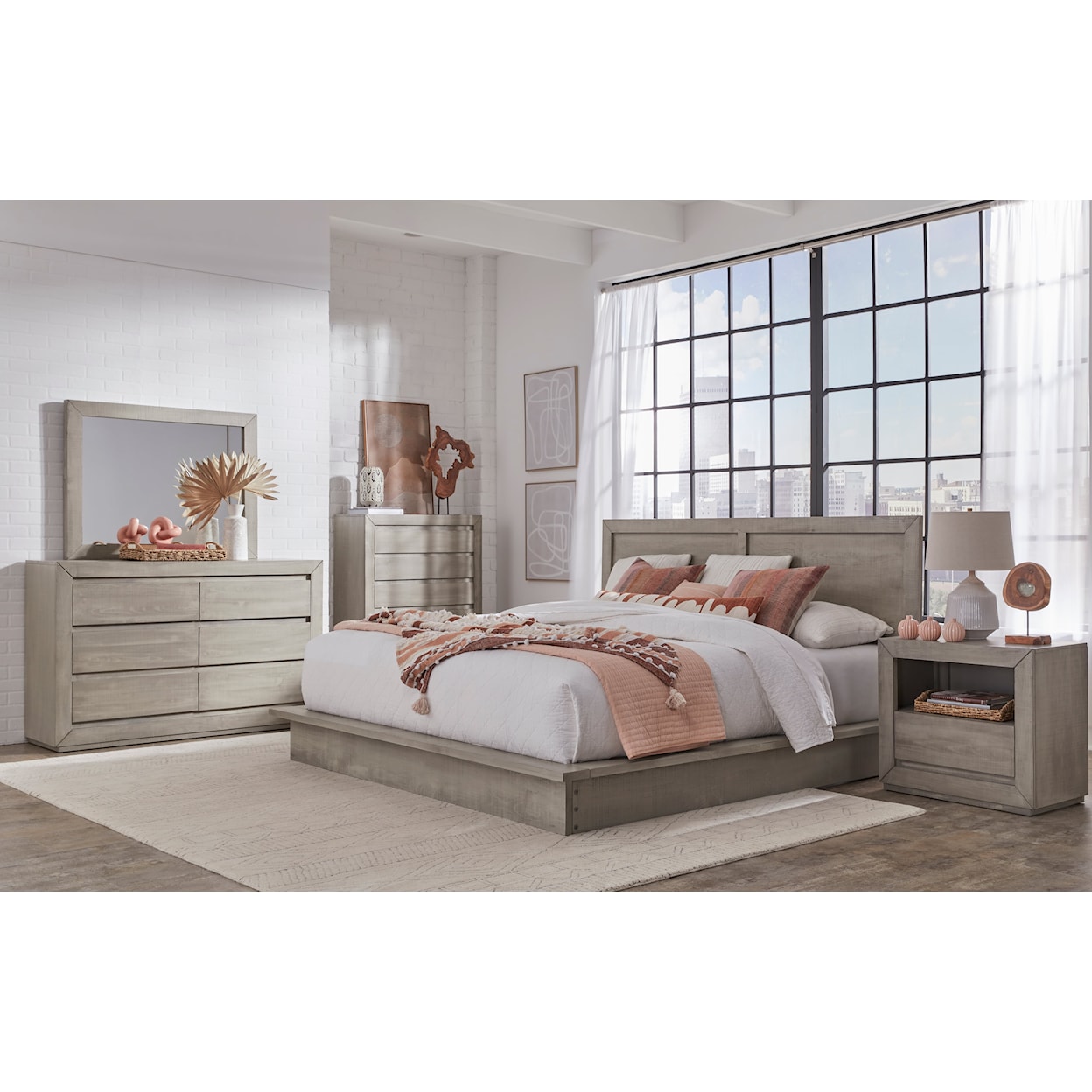 Progressive Furniture Palisades 6-Drawer Dresser