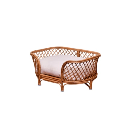 Rattan Pet Bed