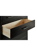 Progressive Furniture Warrior Transitional Dresser with Metal Drawer Guides