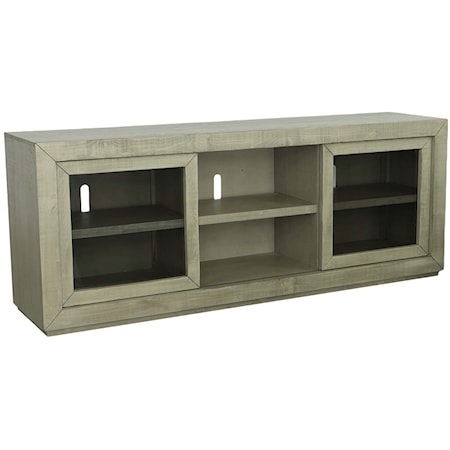 Transitional 82" TV Console