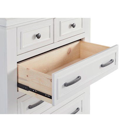 5 Drawer Chest with Tapered Legs