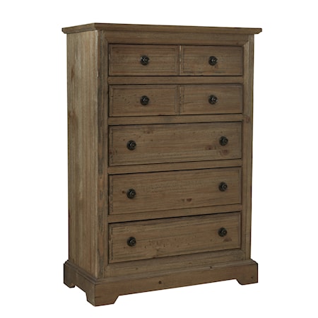 Bedroom Chest with 5 Drawers