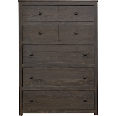 Transitional 5-Drawer Chest