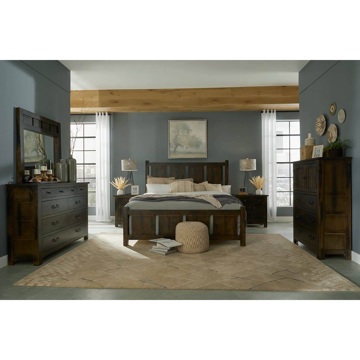 Progressive Furniture Woodbury Queen Bed