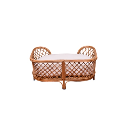 Rattan Pet Bed