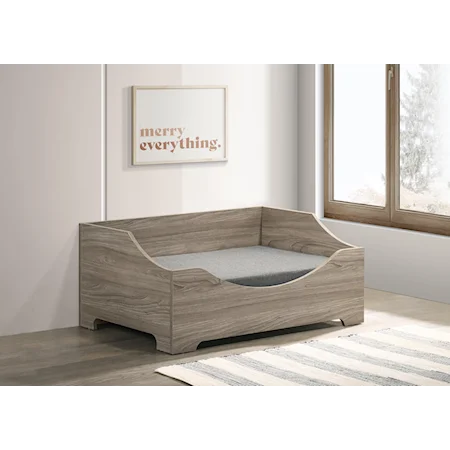 Contemporary Pet Bed with Cushion