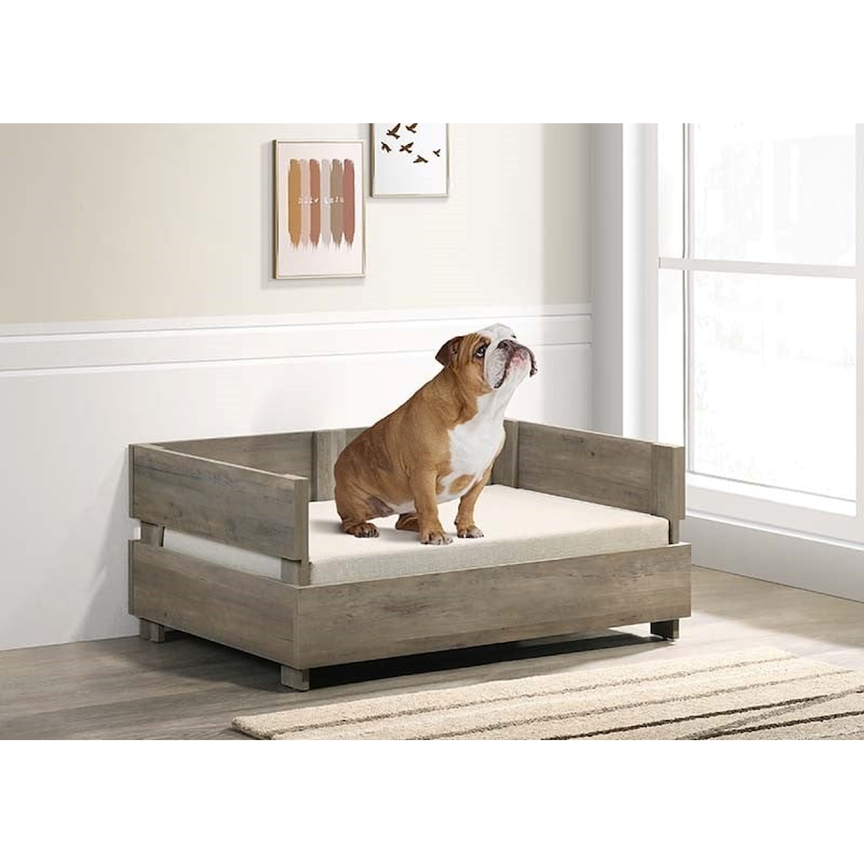 Progressive Furniture Mitzy Pet Bed W/Cushion