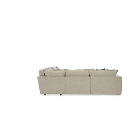 Sectional w/ One Bumper Ottoman &amp; LAF Chair