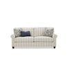 Craftmaster 717450 86 Inch Sofa with Rolled Armrests