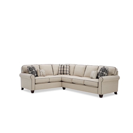 5-Seat Sectional Sofa w/ LAF Return Sofa