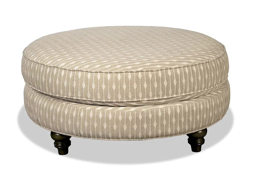011500 Cocktail Ottoman by Hickory Craft at Godby Home Furnishings