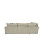 Craftmaster 712741BD Sectional w/ One Bumper Ottoman & RAF Chair