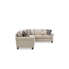 Hickory Craft 717450 5-Seat Sectional Sofa w/ RAF Return Sofa