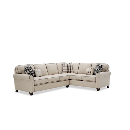 5-Seat Sectional Sofa w/ RAF Return Sofa