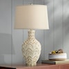 Pacific Coast Lighting Pacific Coast Lighting TL-29.5" Poly vase with zigzag pattern