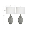 Pacific Coast Lighting Lamp Sets Volcanic Shimmer Lamp Set