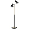 Pacific Coast Lighting Pacific Coast Lighting FL-2 Lt Metal Ant Brass and Matte Black