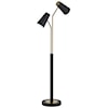 Pacific Coast Lighting Pacific Coast Lighting FL-2 Lt Metal Ant Brass and Matte Black