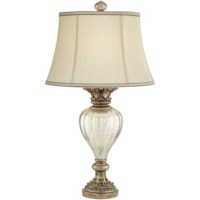 Traditional Antique Mercury Glass Table Lamp