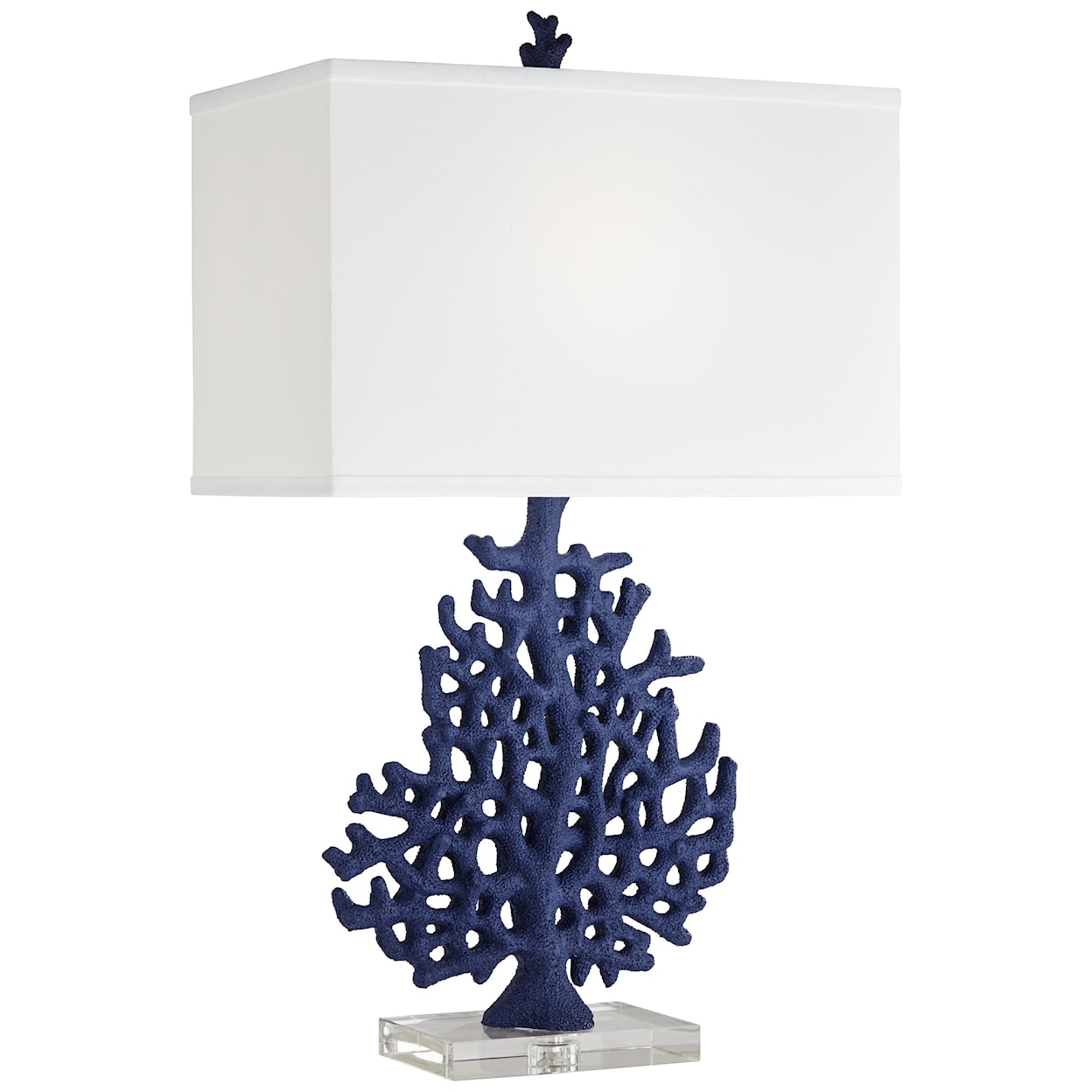 Pacific Coast Lighting Pacific Coast Lighting TL-Poly coral lamp in blue indigo