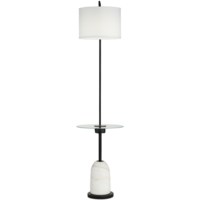Floor Lamp-Metal and marble lamp