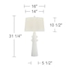 Pacific Coast Lighting Pacific Coast Lighting TL-Minimalist matte white plaster