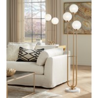 Floor Lamp-3 light globe uplight