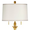 Pacific Coast Lighting Pacific Coast Lighting FL-Poly Gold Leaf Leaves and Marble