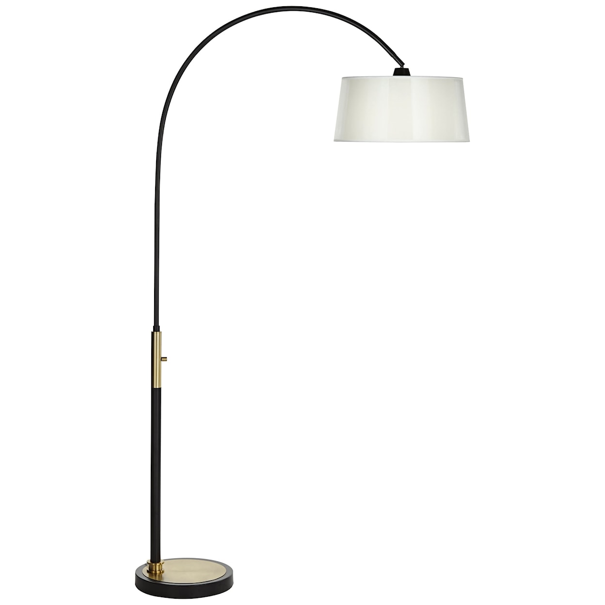 Pacific Coast Lighting Pacific Coast Lighting FL-Arc Lamp in Matte Black