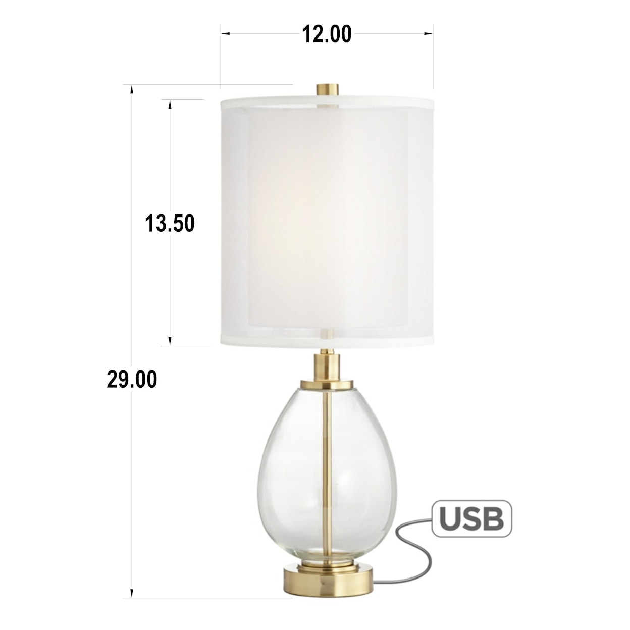 Pacific Coast Lighting PACIFIC COAST LIGHTING Table Lamp