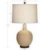 Pacific Coast Lighting Pacific Coast Lighting TL-28" Resin with Straight Lines