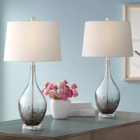 Two Sparrow Table Lamps