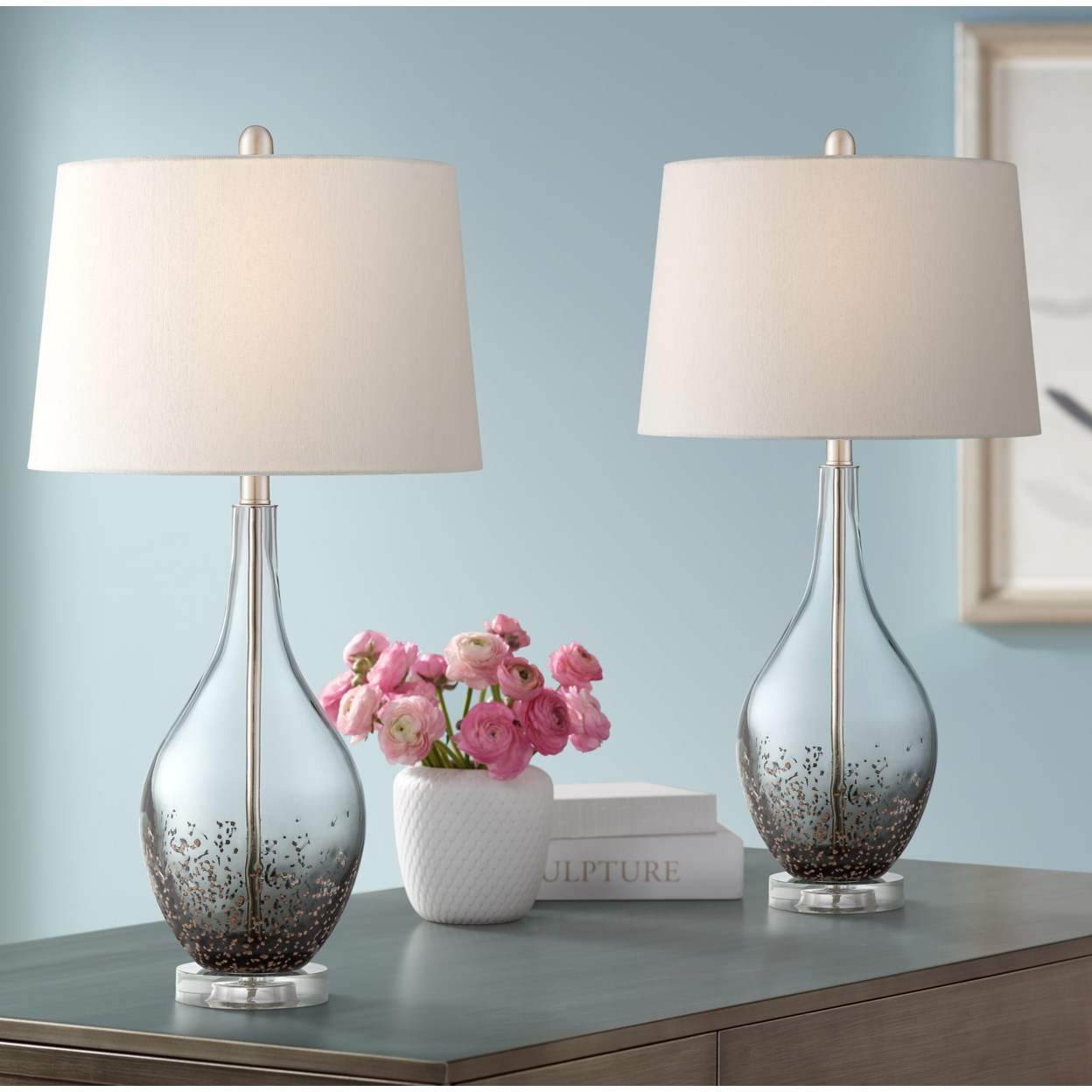 Pacific Coast Lighting Table Lamps Two Sparrow Table Lamps