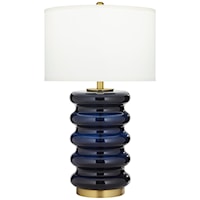 TL-Glass 27.25" wavy lamp