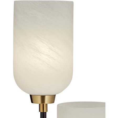 FL-3 Light with White Alabaster