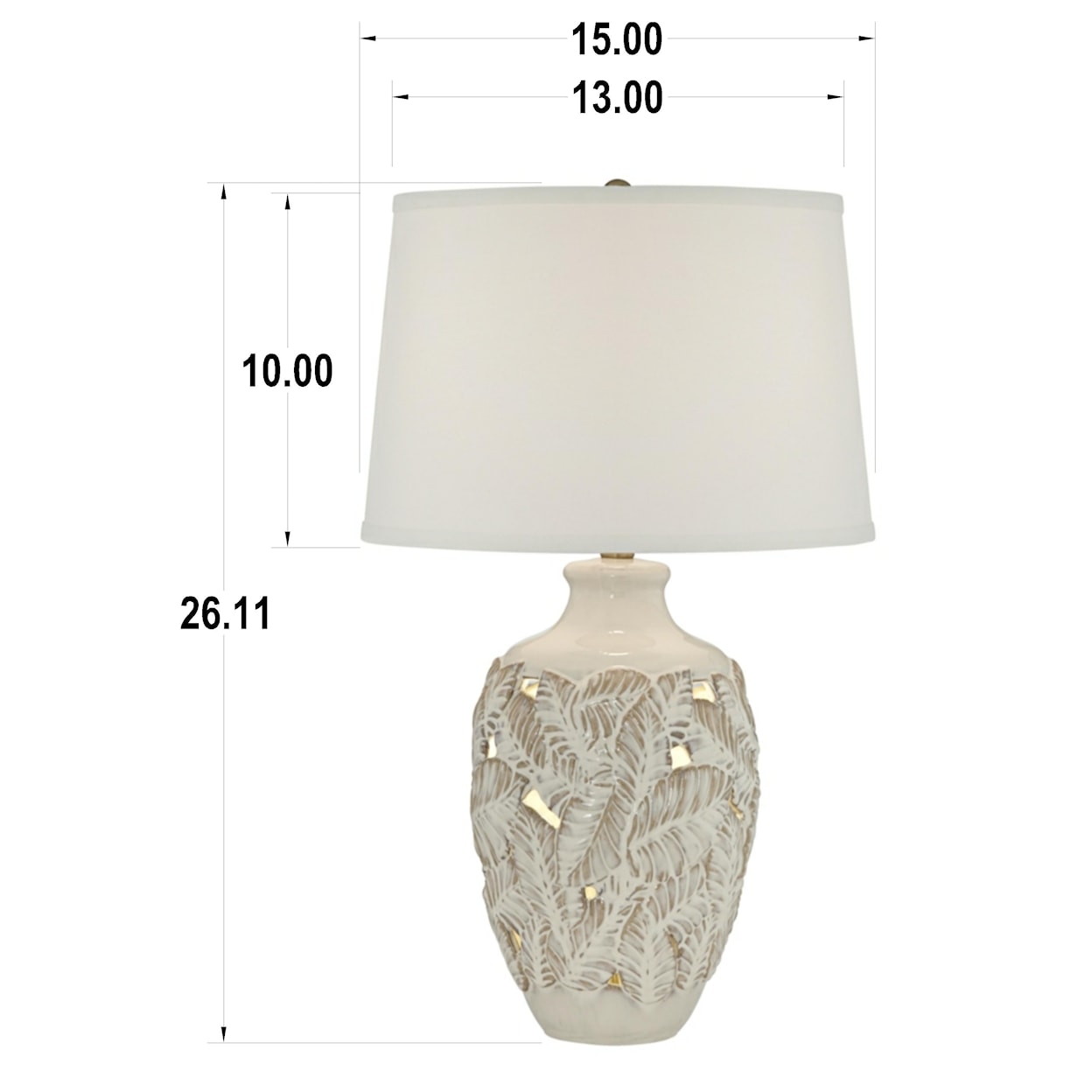 Pacific Coast Lighting Table Lamps Palm Bay Table Lamp