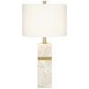 Pacific Coast Lighting Pacific Coast Lighting TL-26" Alabaster with metal band