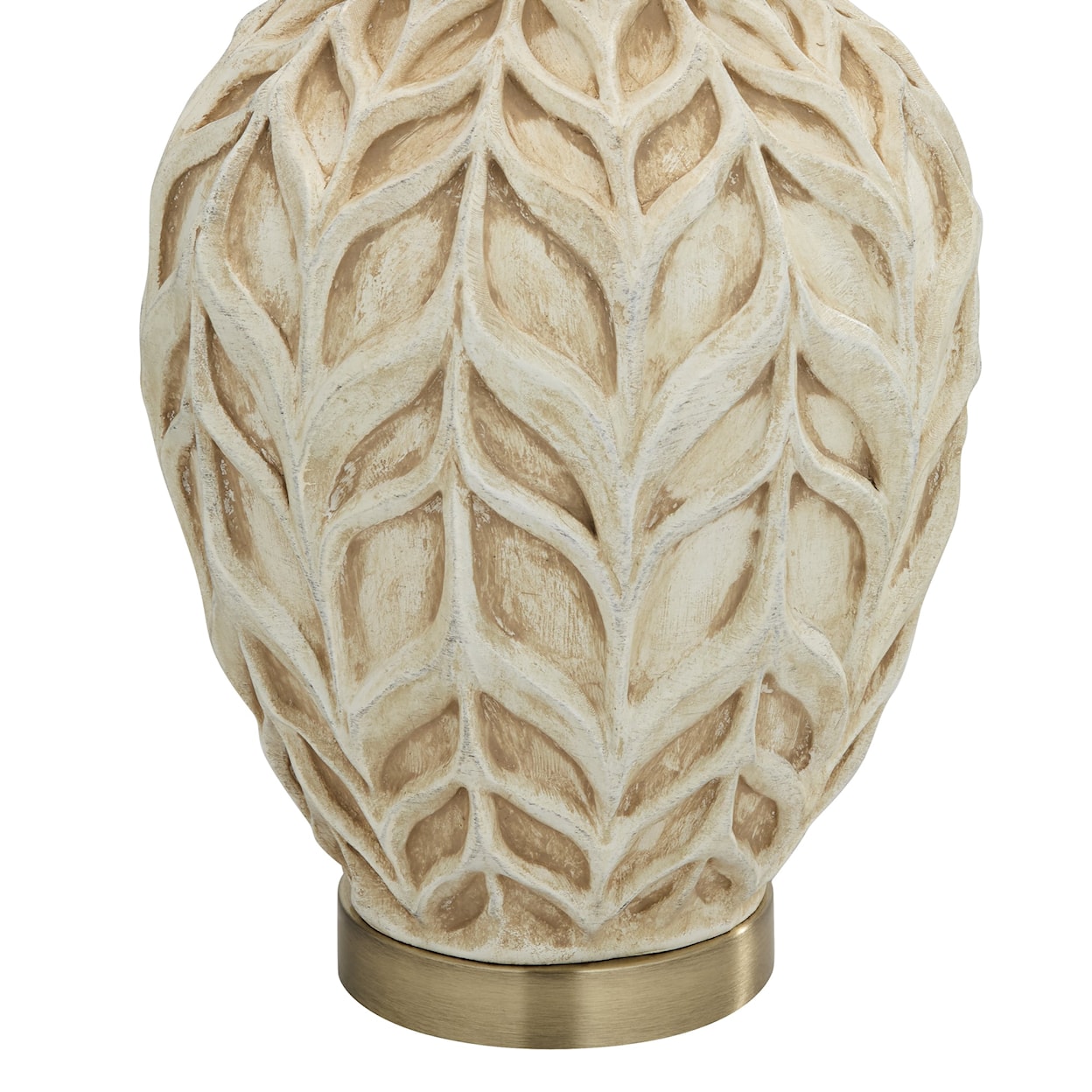 Pacific Coast Lighting Pacific Coast Lighting TL-29.5" Poly vase with zigzag pattern