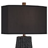 Pacific Coast Lighting Pacific Coast Lighting Tl-Poly Pleated Sculpture Black Finish