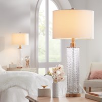 Table Lamp-Blush pink set of 2