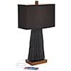 Pacific Coast Lighting Pacific Coast Lighting Tl-Poly Pleated Sculpture Black Finish