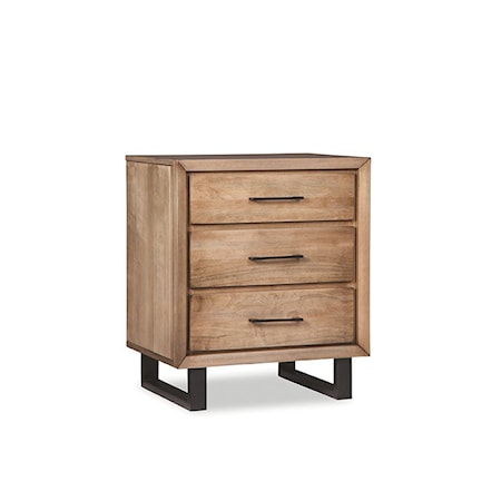 3-Drawer Nightstand